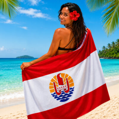 SERVIETTE DRAPEAU NEW