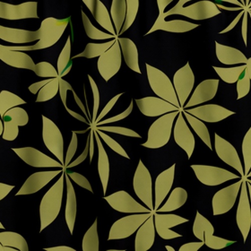 Hibiscus noir vert